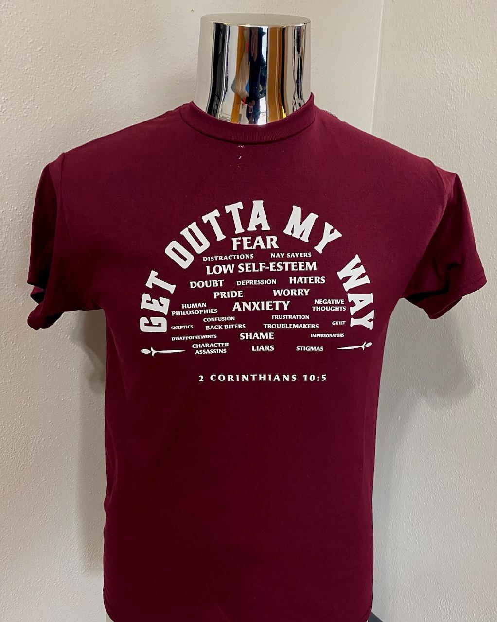 GOMW T-shirt (Burgundy)